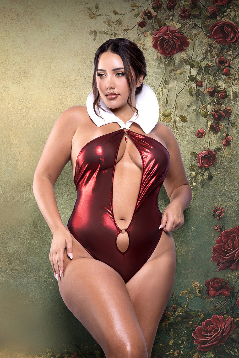 FANTASY LINGERIE - PLAY VAMPED VAMPIRE TEDDY COSTUME  XL/2XL