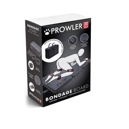PROWLER RED - BONDAGE BOARD WITH RESTRAINTS