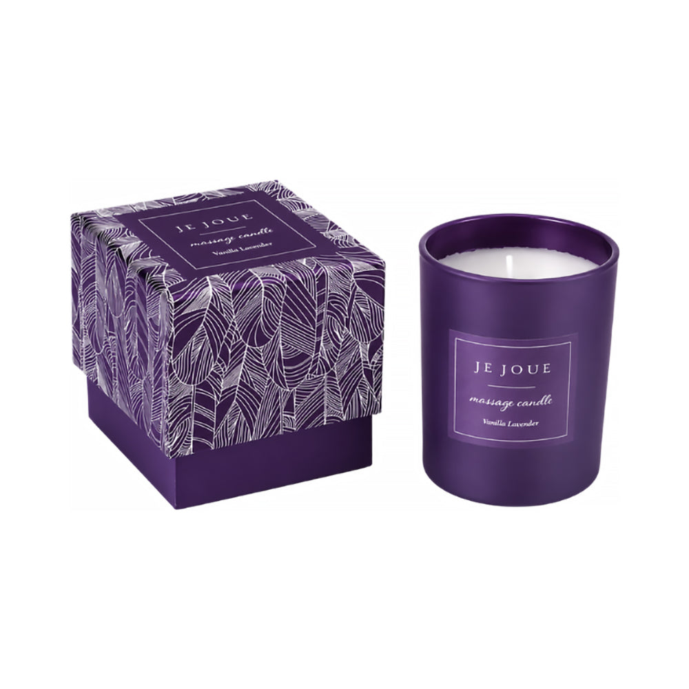 JE JOUE - PURPLE VANILLA CANDLE 160G