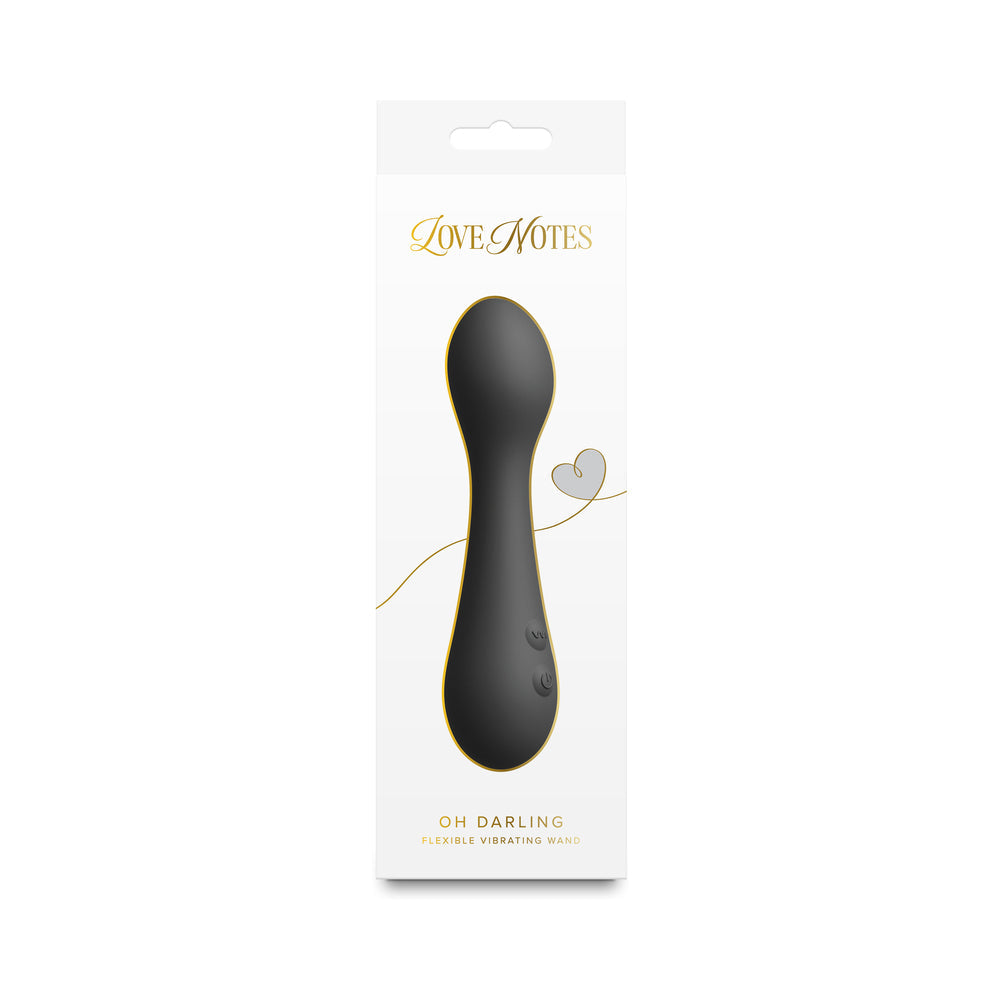 NS NOVELTIES - LOVE NOTES OH DARLING BLACK