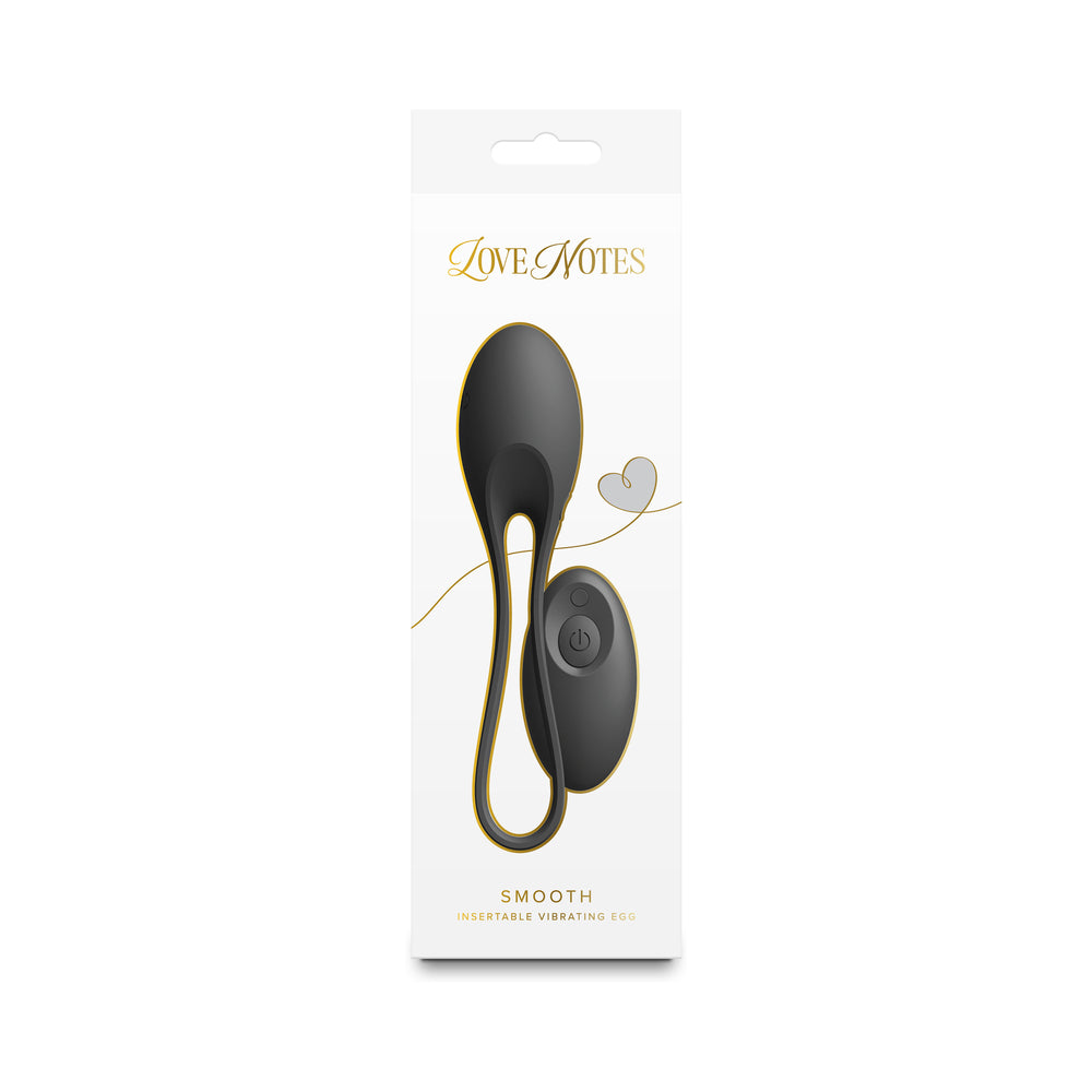 NS NOVELTIES - LOVE NOTES SMOOTH BLACK