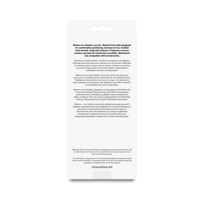 NS NOVELTIES - LOVE NOTES BELIEVE BLACK