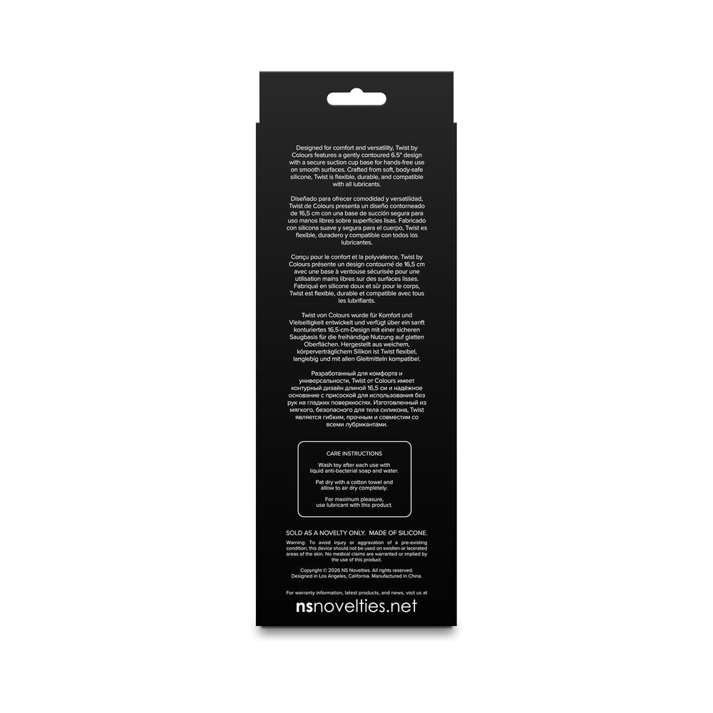 NS NOVELTIES - COLOURS TWIST BLACK