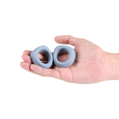 NS NOVELTIES - RENEGADE ALPHA RINGS GRAY