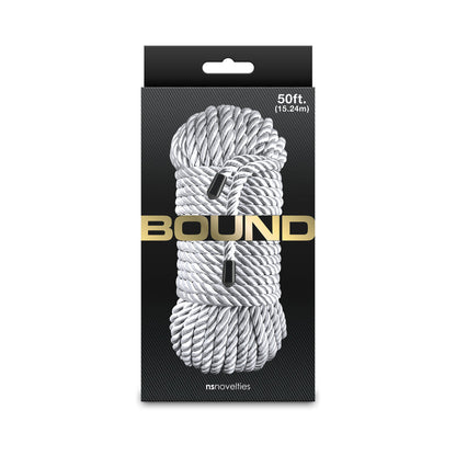 NS NOVELTIES - BOUND 50 FT. ROPE SILVER