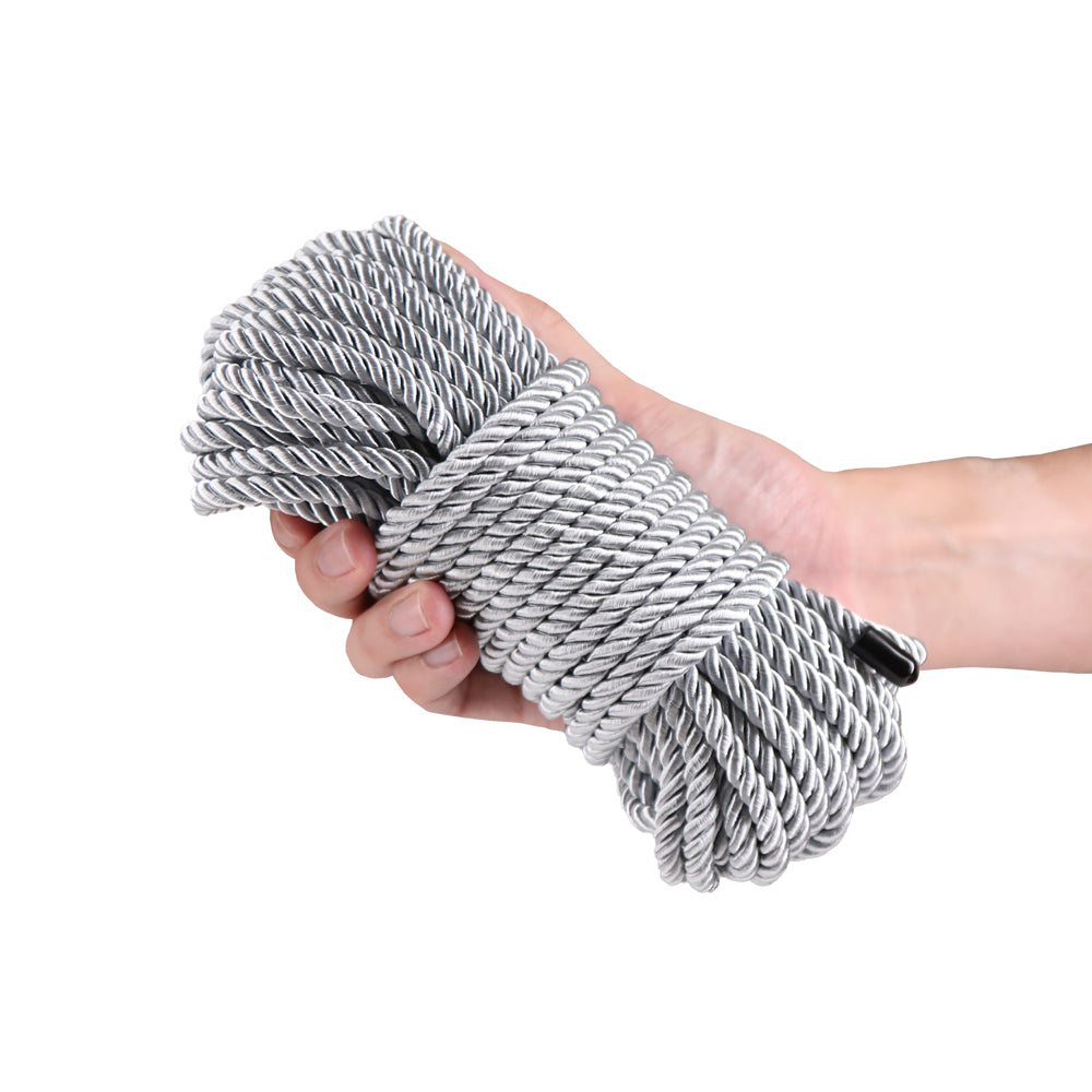 NS NOVELTIES - BOUND 50 FT. ROPE SILVER