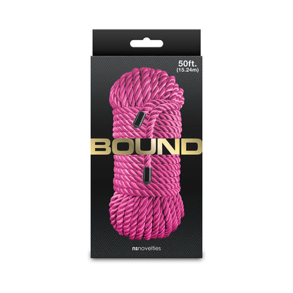 NS NOVELTIES - BOUND 50 FT. ROPE PINK