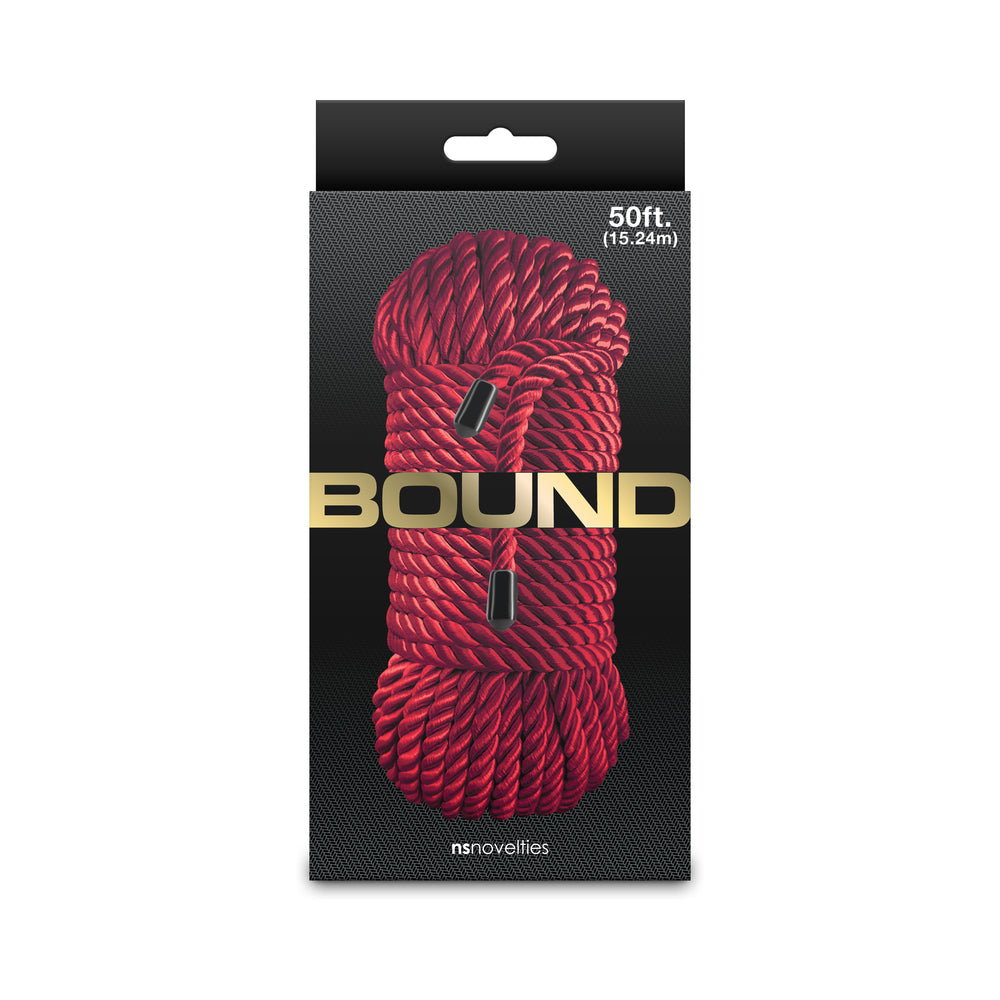 NS NOVELTIES - BOUND 50 FT. ROPE RED
