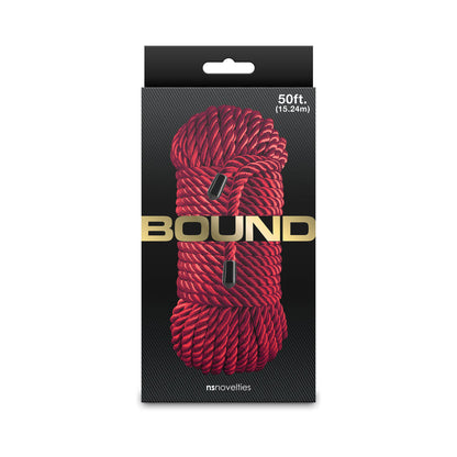 NS NOVELTIES - BOUND 50 FT. ROPE RED