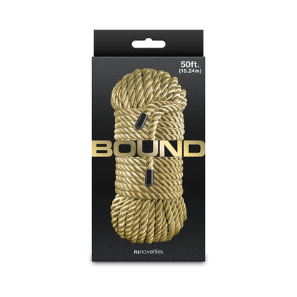 NS NOVELTIES - BOUND 50 FT. ROPE GOLD