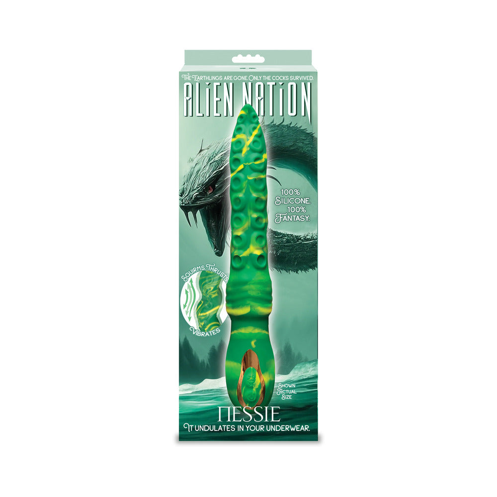 ICON BRANDS - ALIENNATION NESSIE SILICONE THRUSTING SQUIRMING TENTACLE VIBRATOR