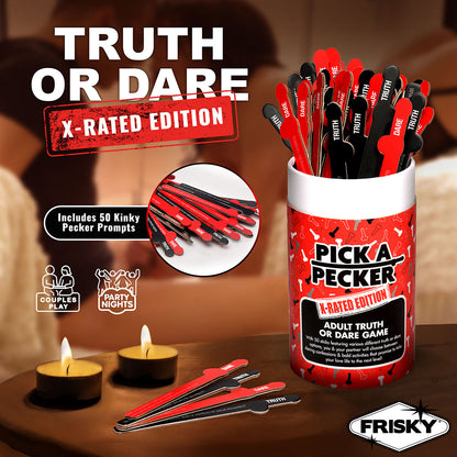 XR BRANDS - PICK A PECKER ADULT TRUTH OR DARE X-RATED EDITION