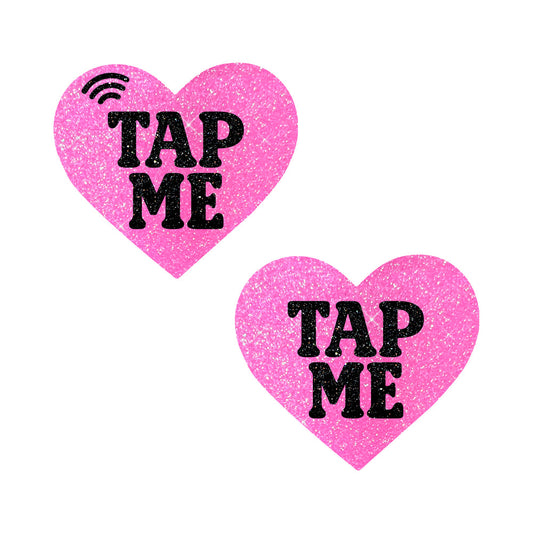 NEVA NUDE - TAP ME PINK HEART SMART NFC PASTIES