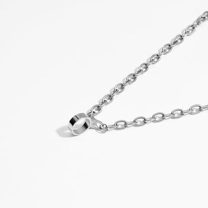 CRAVE - TEASE COLLECTION (NECKLACE + RING) SILVER