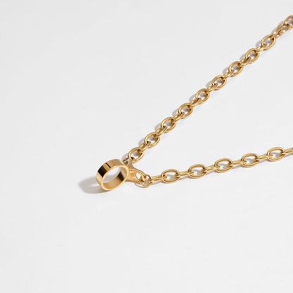 CRAVE - TEASE COLLECTION (NECKLACE + RING) GOLD