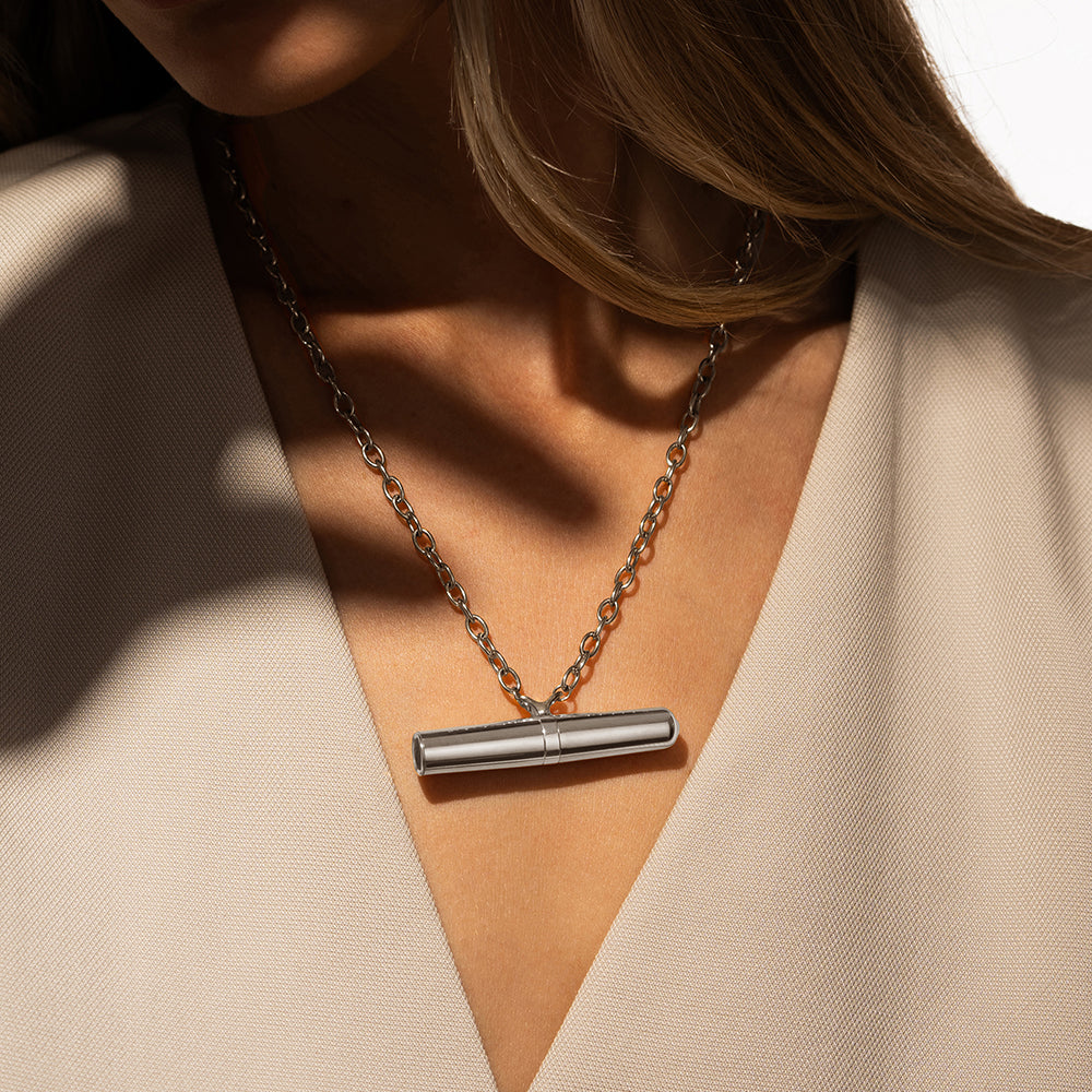 CRAVE - TEASE NECKLACE SILVER