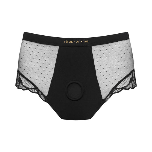 LOVELY PLANET - STRAP-ON-ME HARNESS LINGERIE DIVINE M BLACK