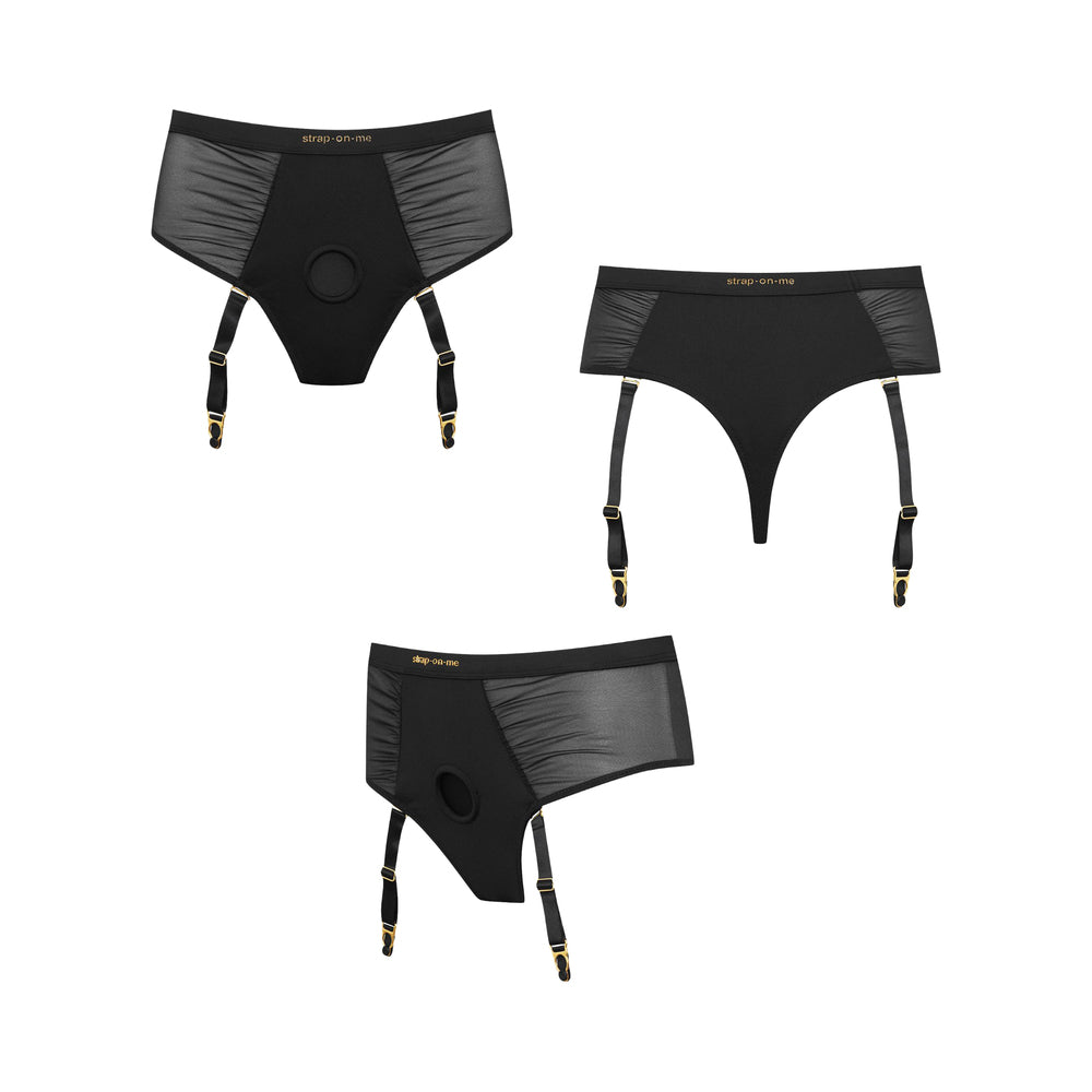 LOVELY PLANET - STRAP-ON-ME HARNESS LINGERIE IDYLLE M BLACK