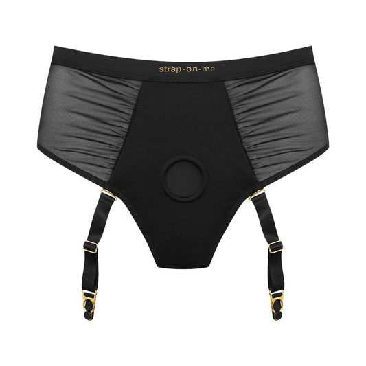 LOVELY PLANET - STRAP-ON-ME HARNESS LINGERIE IDYLLE L BLACK