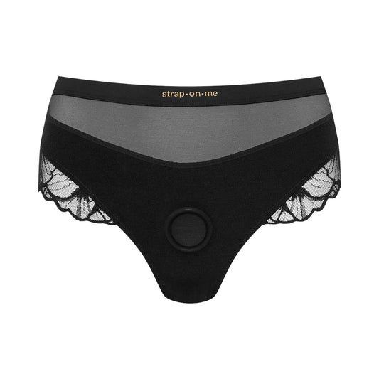 LOVELY PLANET - STRAP-ON-ME HARNESS LINGERIE SUBLIME L BLACK