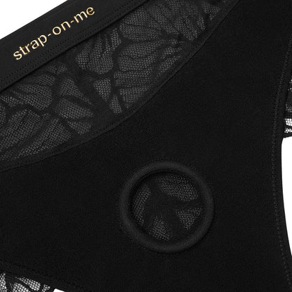 LOVELY PLANET - STRAP-ON-ME HARNESS LINGERIE SUBLIME L BLACK