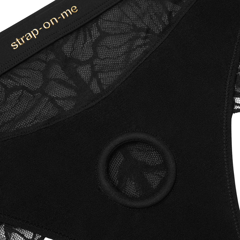 LOVELY PLANET - STRAP-ON-ME HARNESS LINGERIE SUBLIME XL BLACK