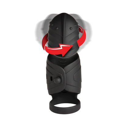 CURVE NOVELTIES - JOCK ADVANCED HELMET HUMPER GYRATING&VIBRATING SILICONE MASTURBATOR