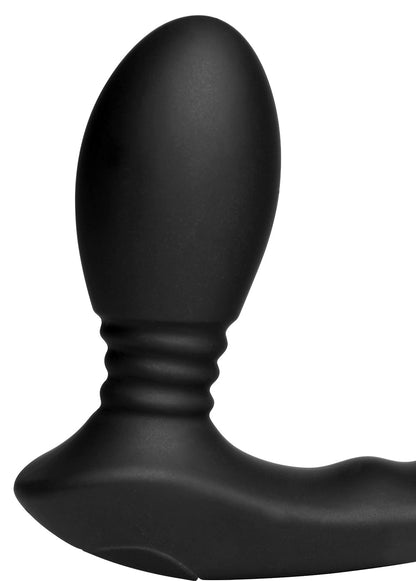 CURVE NOVELTIES - JOCK ENHANCERS TRIPLE RUSH VIBRATING C-RING&ANAL PLUG W/ REMOTE