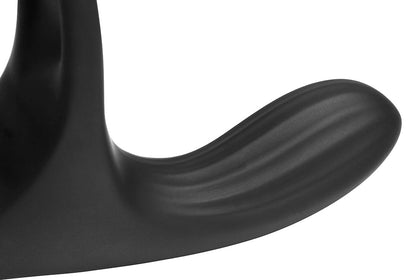 CURVE NOVELTIES - JOCK ENHANCERS TRIPLE RUSH VIBRATING C-RING&ANAL PLUG W/ REMOTE