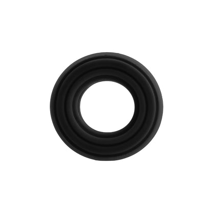 OXBALLS - HUNKYJUNK ROTO GROOVED GRIPPER-RIBBED COCKRING BLACK FOG