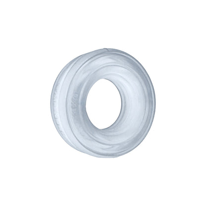OXBALLS - HUNKYJUNK ROTO GROOVED GRIPPER-RIBBED COCKRING CLEAR STEAM