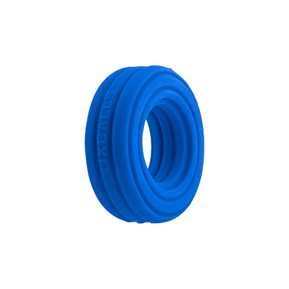 OXBALLS - HUNKYJUNK ROTO GROOVED GRIPPER-RIBBED COCKRING TEAL FIZZ