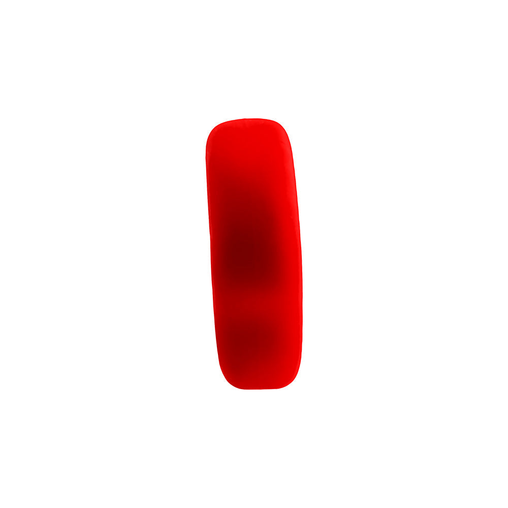 OXBALLS - HUNKYJUNK FIT GRIPS 2-PACK ERGO-FIT COCKRINGS BLACK/RED