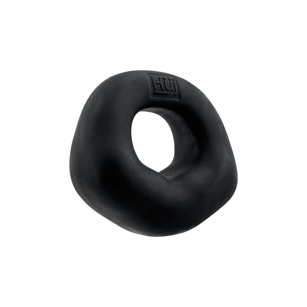 OXBALLS - HUNKYJUNK FIT BULGE HUNG-STYLE COCKRING BLACK FOG