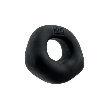 OXBALLS - HUNKYJUNK FIT BULGE HUNG-STYLE COCKRING BLACK FOG
