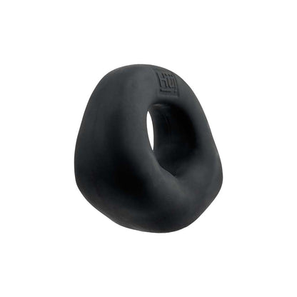 OXBALLS - HUNKYJUNK FIT BULGE HUNG-STYLE COCKRING BLACK FOG