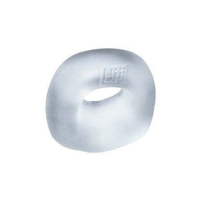 OXBALLS - HUNKYJUNK FIT BULGE HUNG-STYLE COCKRING CLEAR STEAM