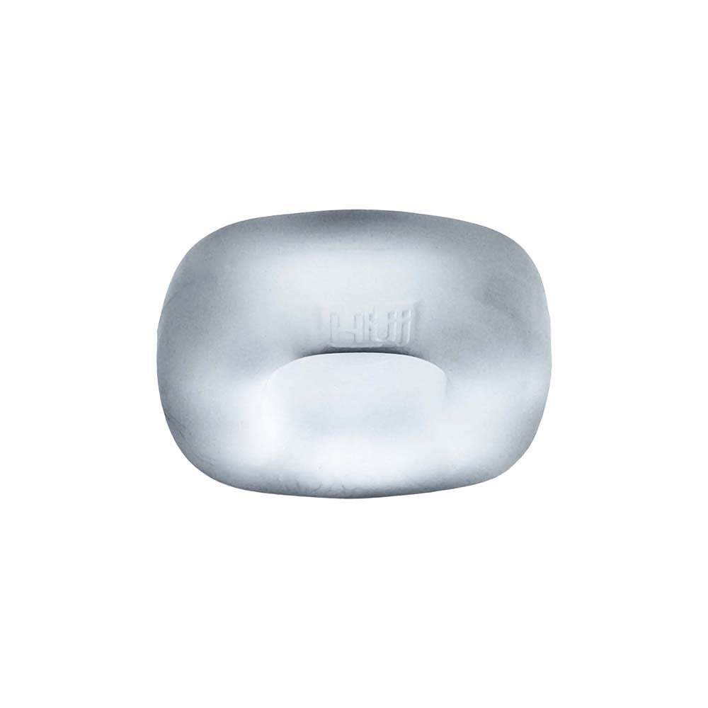 OXBALLS - HUNKYJUNK FIT BULGE HUNG-STYLE COCKRING CLEAR STEAM