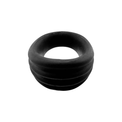 OXBALLS - HUNKYJUNK EXPANDER SLIMMER SCOOP STYLE COCKRING BLACK FOG