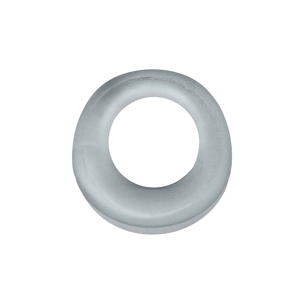 OXBALLS - HUNKYJUNK EXPANDER SLIMMER SCOOP STYLE COCKRING CLEAR STEAM