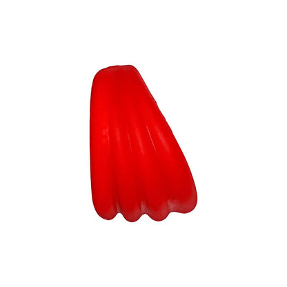 OXBALLS - HUNKYJUNK EXPANDER SLIMMER SCOOP STYLE COCKRING RED VELVET