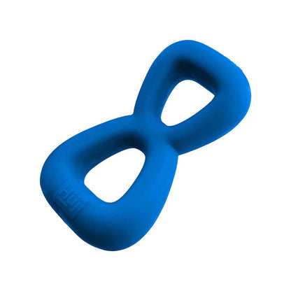 OXBALLS - HUNKYJUNK BOOMERANG DOUBLE-RING COCKRING & NUT-TUGGER TEAL FIZZ