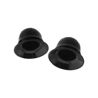 OXBALLS - HUNKYJUNK NANO NIPS "JUST THE TIP" NIPPLE-NUBS BLACK SILICONE