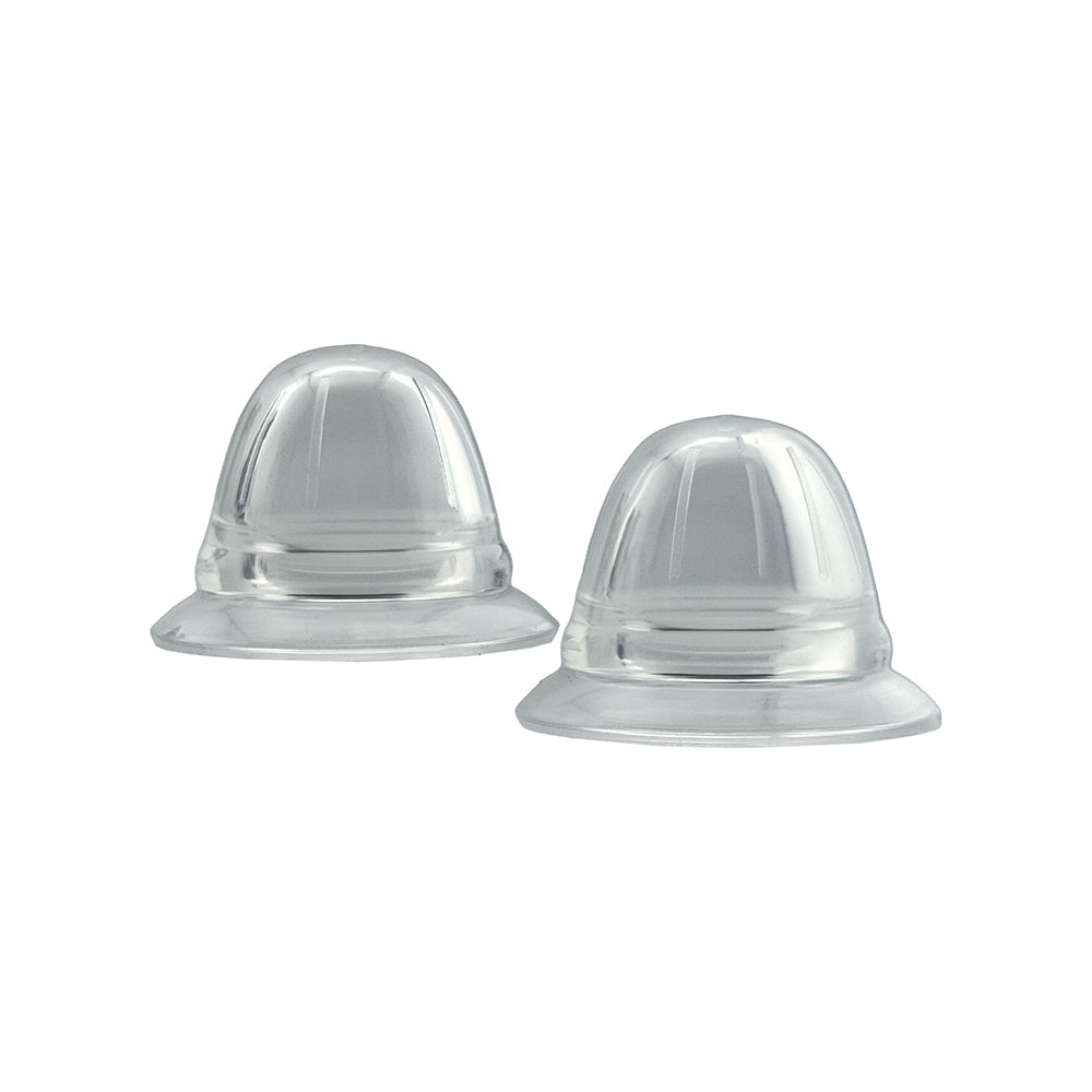 OXBALLS - HUNKYJUNK NANO NIPS "JUST THE TIP" NIPPLE-NUBS CLEAR SILICONE