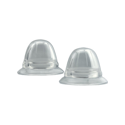 OXBALLS - HUNKYJUNK NANO NIPS "JUST THE TIP" NIPPLE-NUBS CLEAR SILICONE