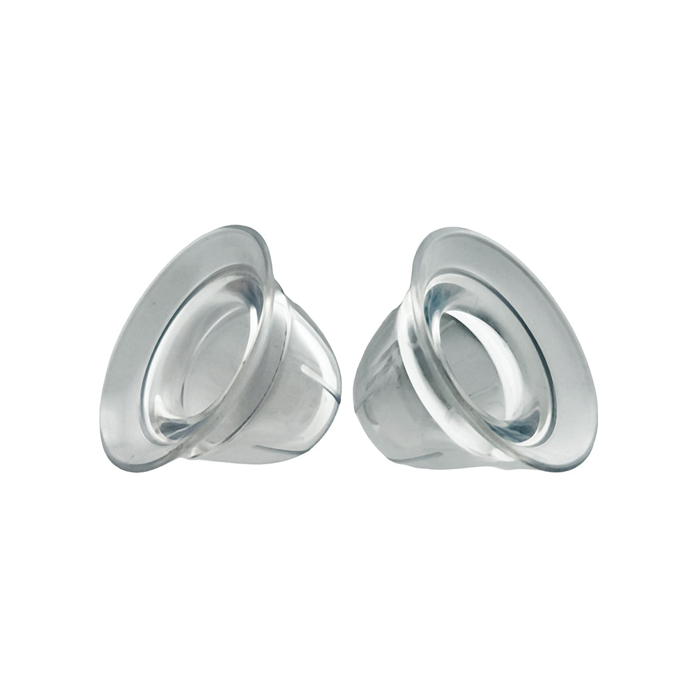 OXBALLS - HUNKYJUNK NANO NIPS "JUST THE TIP" NIPPLE-NUBS CLEAR SILICONE