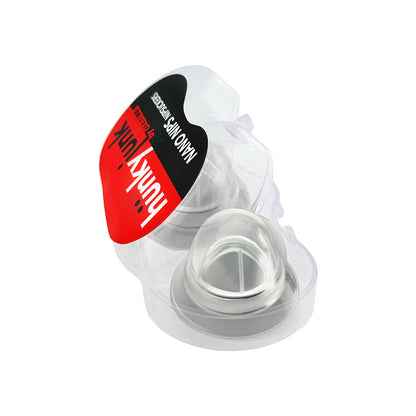 OXBALLS - HUNKYJUNK NANO NIPS "JUST THE TIP" NIPPLE-NUBS CLEAR SILICONE