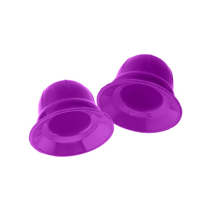 OXBALLS - HUNKYJUNK NANO NIPS "JUST THE TIP" NIPPLE-NUBS PURPLE SILICONE