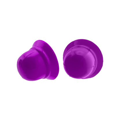 OXBALLS - HUNKYJUNK NANO NIPS "JUST THE TIP" NIPPLE-NUBS PURPLE SILICONE