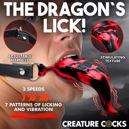 XR BRANDS - CREATURE COCKS DEMON''S TONGUE VIBRATING ORAL ENHANCER